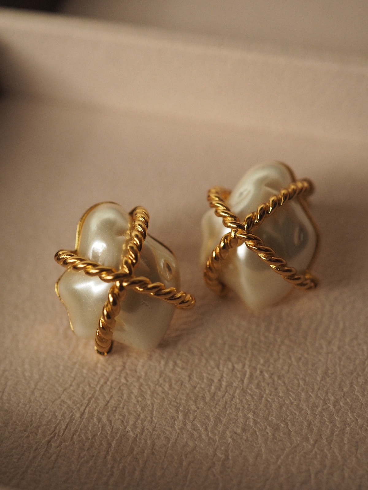 Aminta Earrings | 18k Gold Plated