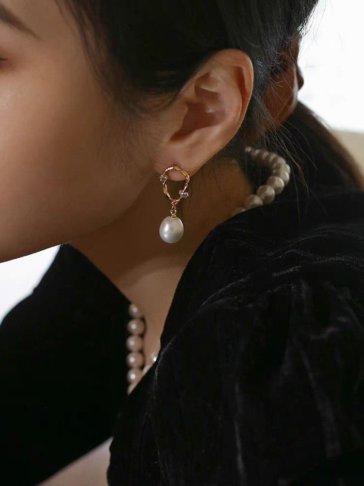 Iphigeneia Earrings | 18k Gold Plated