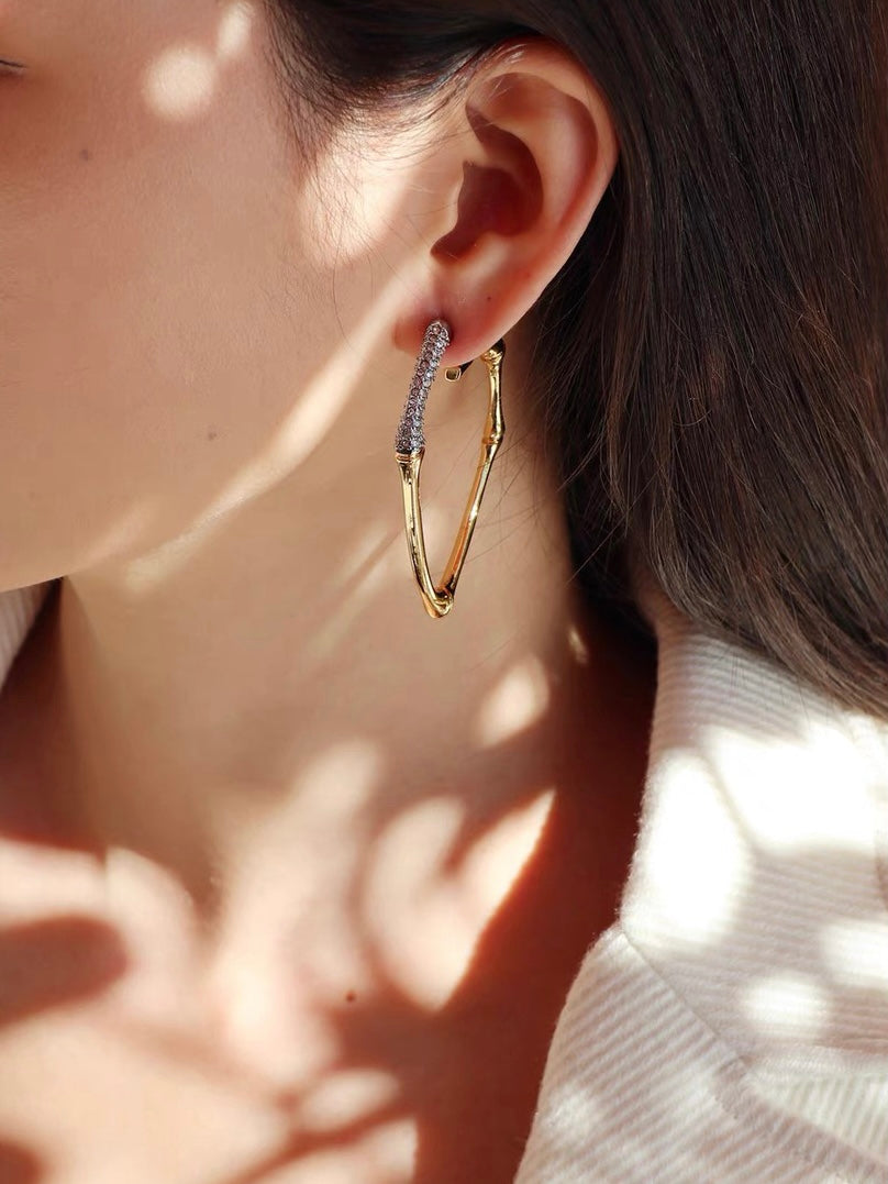 Theola Earrings | 18k Gold Plated