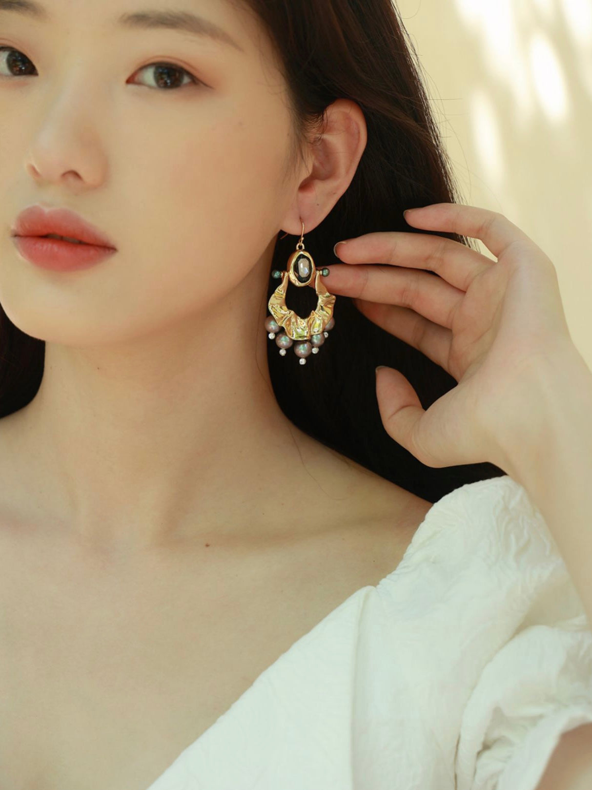 Kineta Earrings | 18k Gold Plated