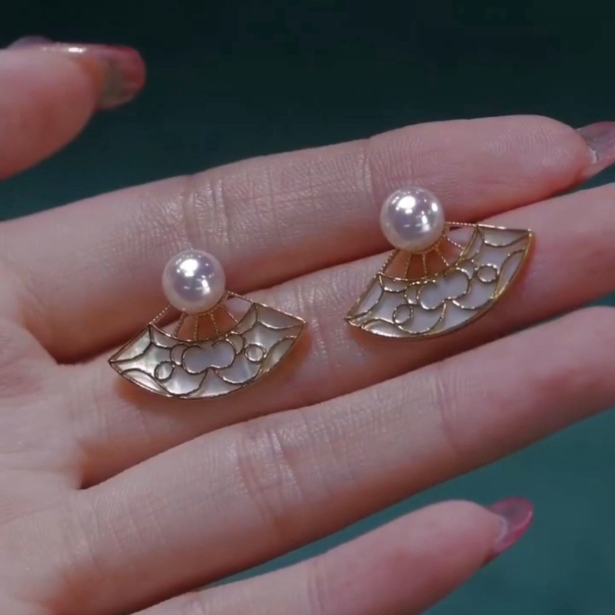 Drucilla Earrings | 18k Gold Plated