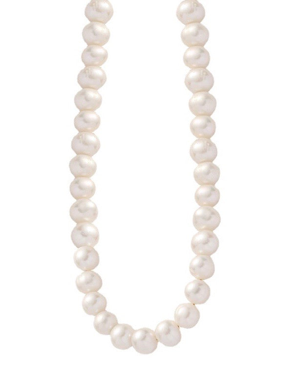 Kloe Pearl Necklace | 18k Gold Plated