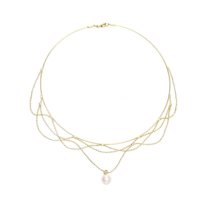 Delphine Necklace | 18k Gold Plated