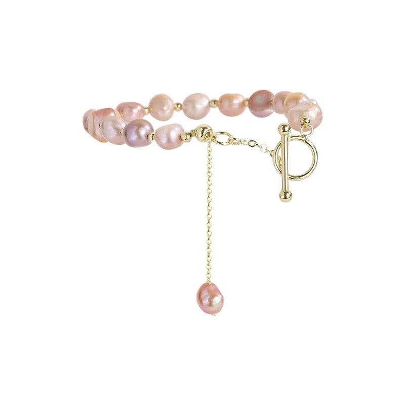 Avalee Pearl Bracelet | 18k Gold Plated