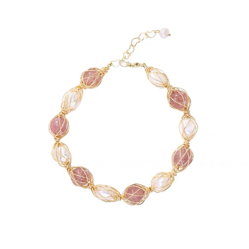 Katana Pearl Bracelet  | 18k Gold Plated