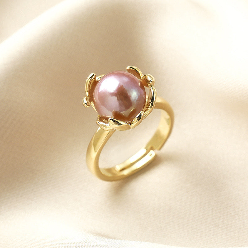 Liesel Pearl Ring | 18k Gold Plated