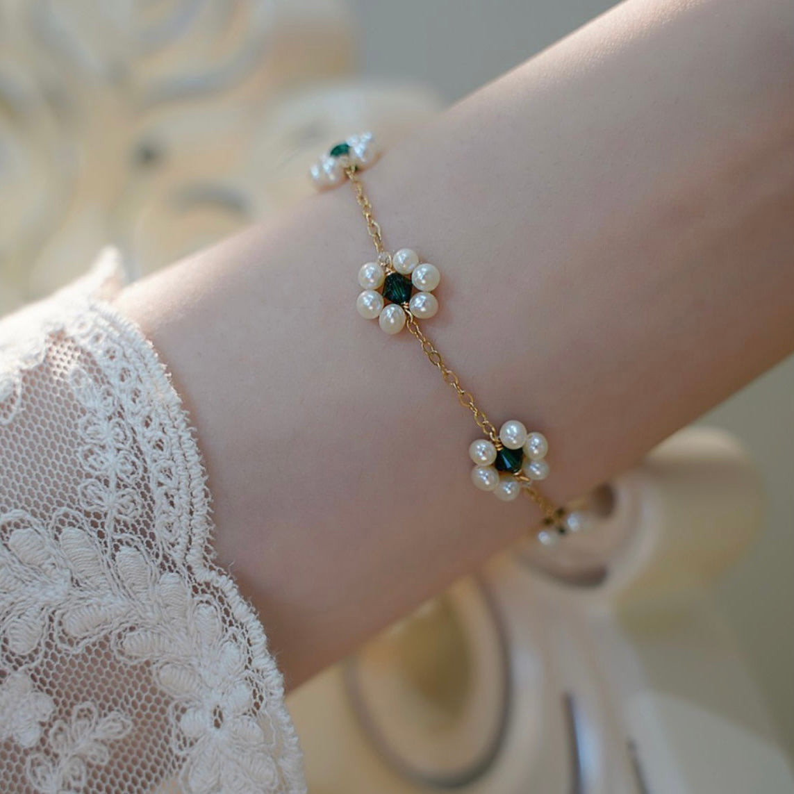 Triana Pearl Bracelet