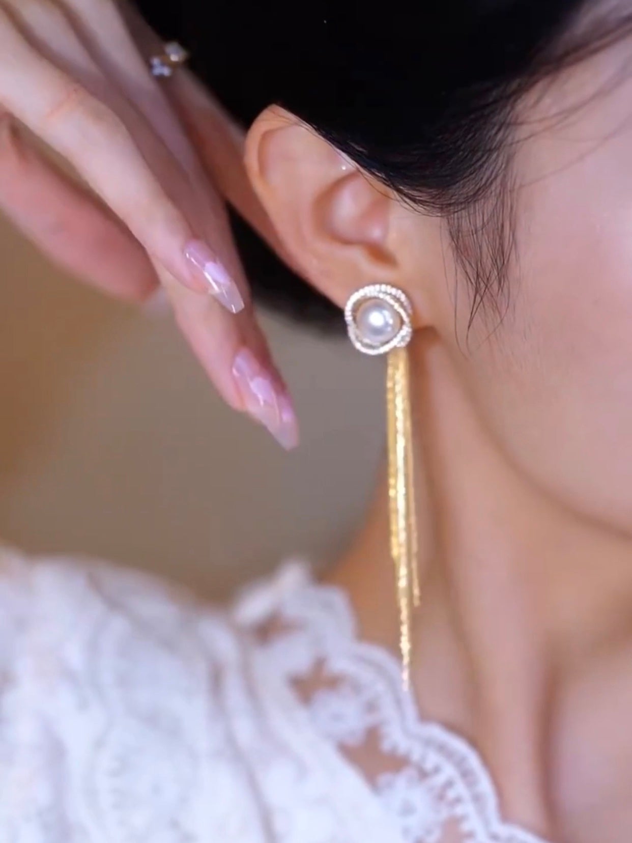 Arli Pearl Earrings | 18k Gold Plated